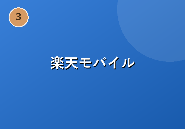 楽天モバイル
